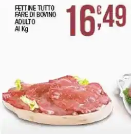 Sidis Fettine tutto fare di bovino adulto offerta