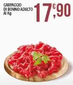 Sidis Carpaccio di bovino adulto offerta
