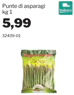 GrosMarket Punte di asparagi offerta