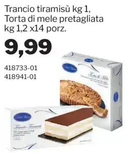 GrosMarket Trancio tiramisù offerta