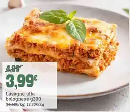 Banco Fresco Lasagne alla bolognese offerta