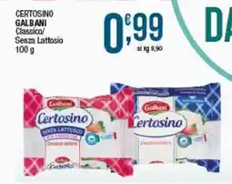 Sidis Certosino Galbani Classico/ Senza Lattosio offerta