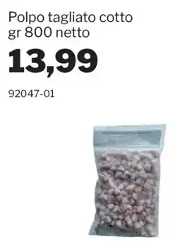 GrosMarket Polpo tagliato cotto offerta