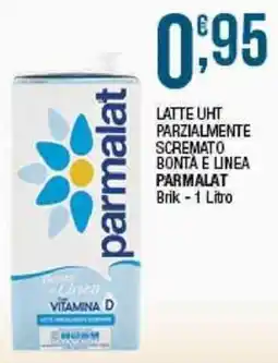 Sidis Latte UHT parzialmente scremato Bontà e Linea Parmalat offerta