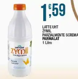 Sidis Latte UHT Zymil Parzialmente Scremato Parmalat offerta