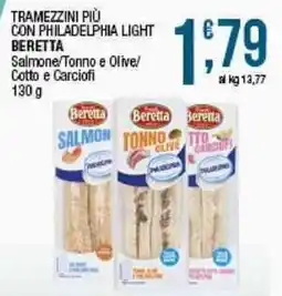 Sidis Tramezzini più con Philadelphia light Beretta offerta