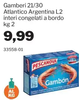 GrosMarket Gamberi Pescanova offerta