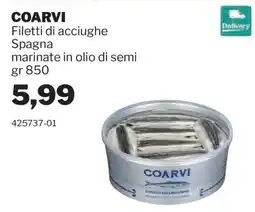 GrosMarket Filetti di acciughe Coarvi offerta