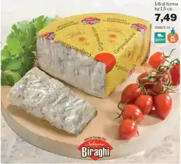 GrosMarket Gorgonzola DOP Biraghi offerta