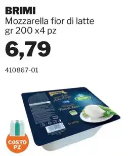 GrosMarket Brimi Mozzarella fior di latte offerta