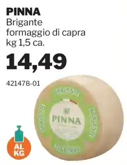 GrosMarket Pinna formaggio di capra offerta
