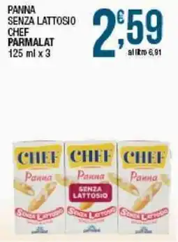 Sidis Panna senza lattosio Chef Parmalat offerta