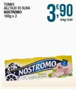 Sidis Tonno all'olio di oliva Nostromo offerta