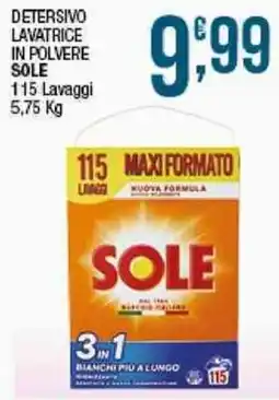 Sidis Detersivo lavatrice in polvere Sole offerta