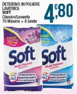 Sidis Soft Detersivo in polvere lavatrice offerta