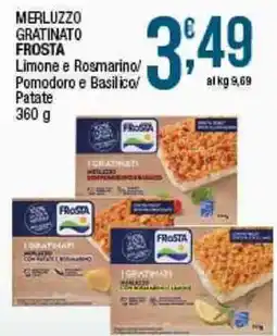 Sidis Merluzzo gratinato Frosta offerta