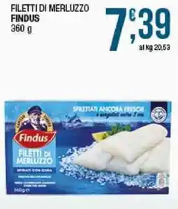 Sidis Filetti di merluzzo Findus offerta