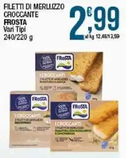 Sidis Filetti di merluzzo croccante Frosta offerta