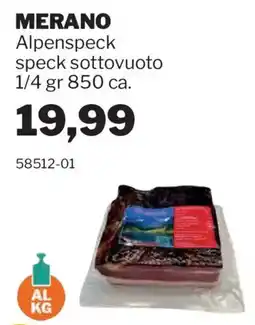 GrosMarket Merano Alpenspeck offerta