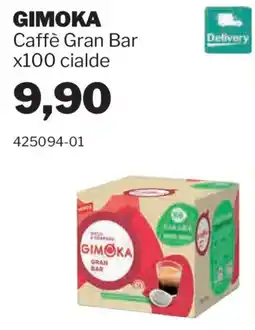 GrosMarket Gimoka Caffè Gran Bar offerta