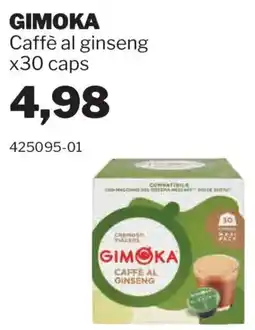 GrosMarket Gimoka Caffè al ginseng offerta