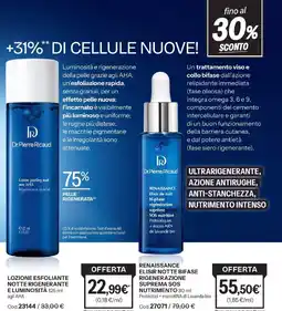Stanhome Lozione esfoliante notte rigenerante e luminosità agli AHA offerta
