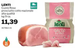 GrosMarket Cuore Rosa prosciutto cotto nazionale offerta