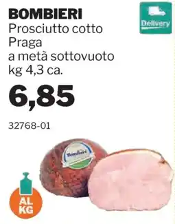 GrosMarket Prosciutto cotto Praga Bombieri offerta