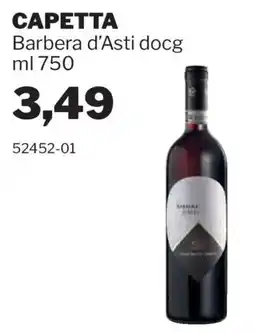 GrosMarket Capetta Barbera d'Asti docg offerta