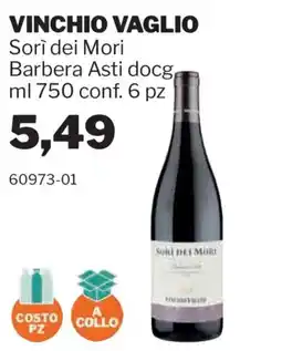 GrosMarket Sorì dei Mori Barbera Asti docg offerta