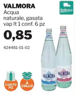 GrosMarket Acqua naturale, gasata vap offerta