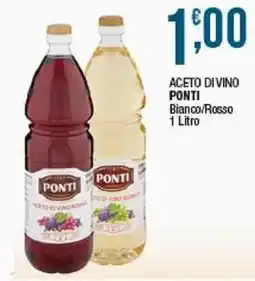 Sidis Aceto di vino Ponti offerta