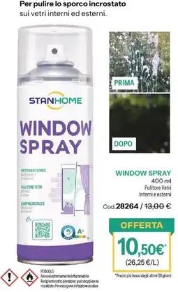 Stanhome Stanhome Window Spray offerta