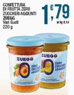 Sidis Confettura di frutta Zuegg offerta