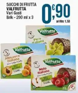 Sidis Succhi di frutta Valfrutta offerta