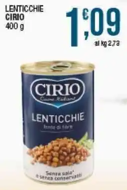 Sidis Lenticchie Cirio offerta