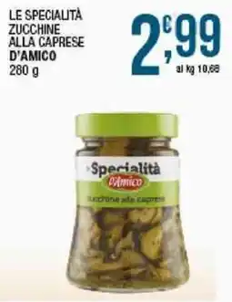 Sidis Zucchine alla caprese d'Amico offerta
