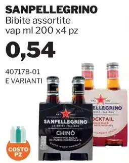 GrosMarket Sanpellegrino bibite assortite offerta