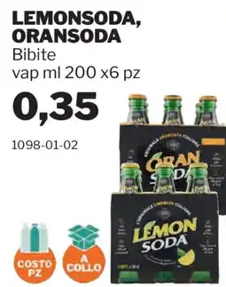 GrosMarket Lemon Soda offerta