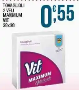 Sidis Tovaglioli Vit Maximum offerta