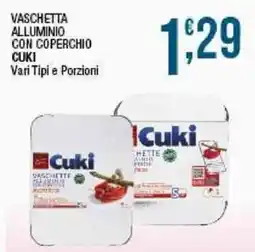 Sidis Vaschetta alluminio con coperchio Cuki offerta