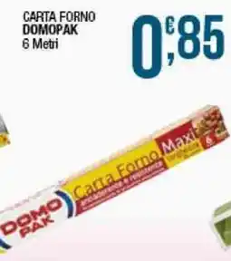 Sidis Carta Forno Domopak offerta