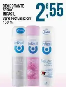 Sidis Deodorante spray infasil offerta