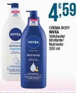 Sidis Crema body NIVEA offerta