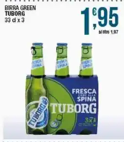 Sidis Birra Green Tuborg offerta