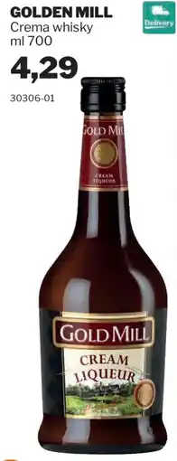 GrosMarket Golden Mill Crema whisky offerta