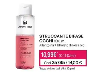 Struccante bifase occhi Dr.Pierre Ricaud