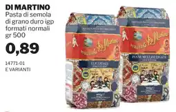 GrosMarket Pasta di semola di grano duro igp offerta