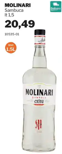 GrosMarket Molinari Sambuca extra offerta