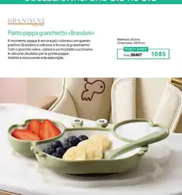 Stanhome Piatto pappa granchietto Brandani offerta